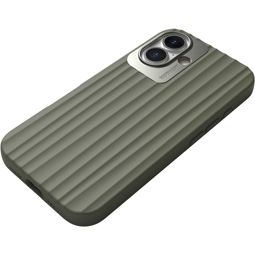 Nudient Bold MagSafe Case Apple iPhone 16 Olive Green