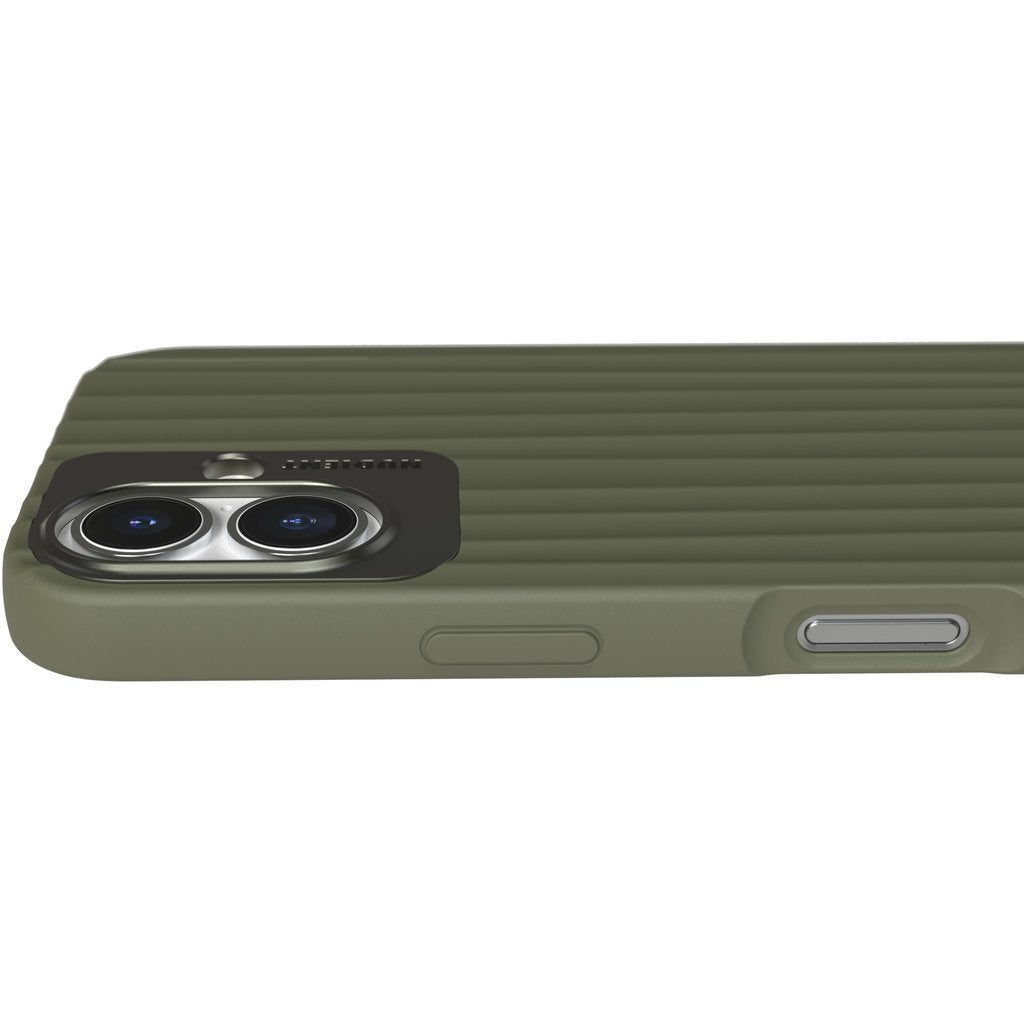Nudient Bold MagSafe Case Apple iPhone 16 Olive Green