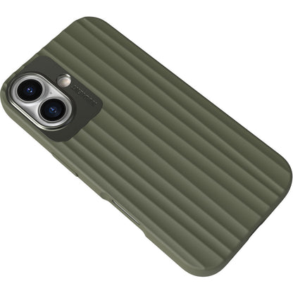 Nudient Bold MagSafe Case Apple iPhone 16 Olive Green
