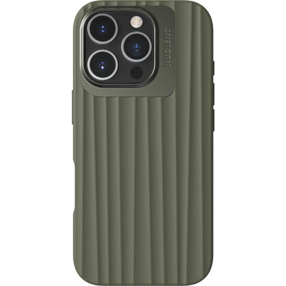 Nudient Bold MagSafe Case Apple iPhone 16 Pro Olive Green