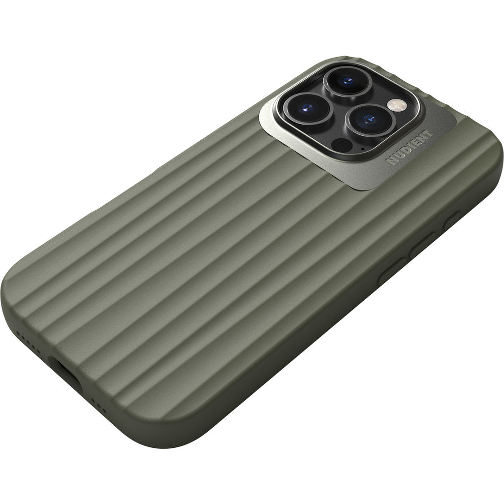 Nudient Bold MagSafe Case Apple iPhone 16 Pro Olive Green
