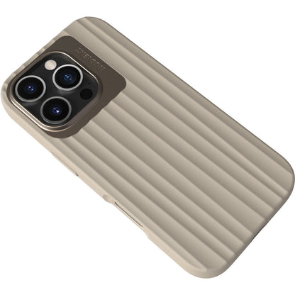 Nudient Bold MagSafe Case Apple iPhone 16 Pro Linen Beige