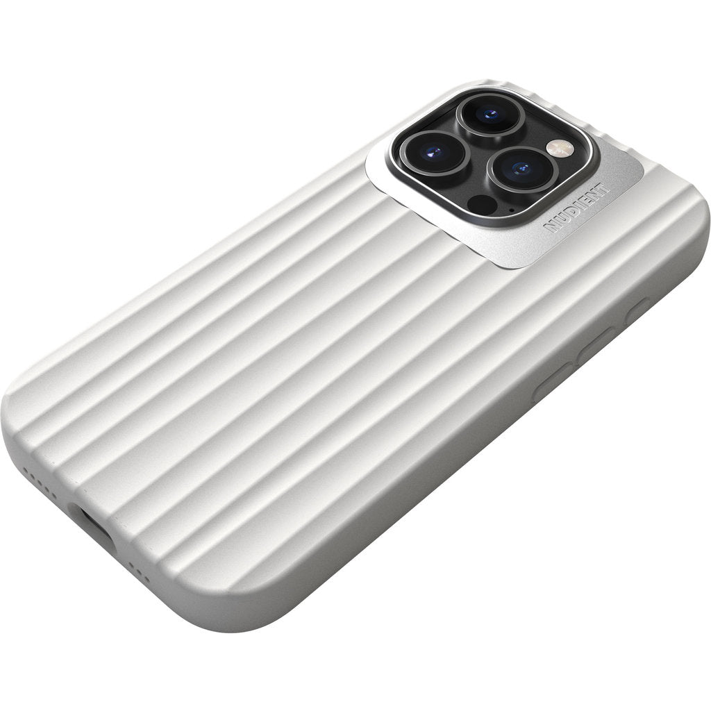 Nudient Bold MagSafe Case Apple iPhone 16 Pro Chalk White