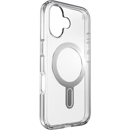 Speck Presidio Perfect Clear + ClickLock Apple iPhone 16 Clear -  with Microban