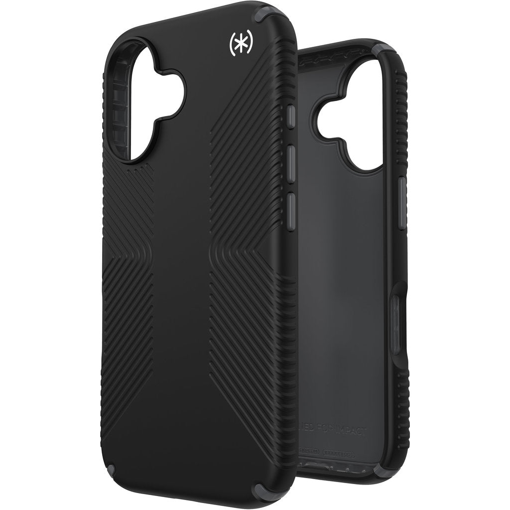 Speck Presidio2 Grip Apple iPhone 16 Black -  with Microban
