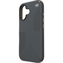 Speck Presidio2 Grip Apple iPhone 16 Charcoal Grey -  with Microban