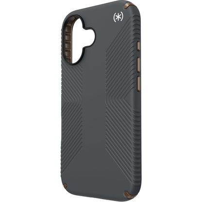 Speck Presidio2 Grip Apple iPhone 16 Charcoal Grey -  with Microban