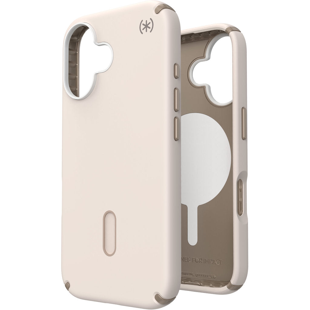 Speck Presidio2 Pro + ClickLock Apple iPhone 16 Bleached Bone - with Microban