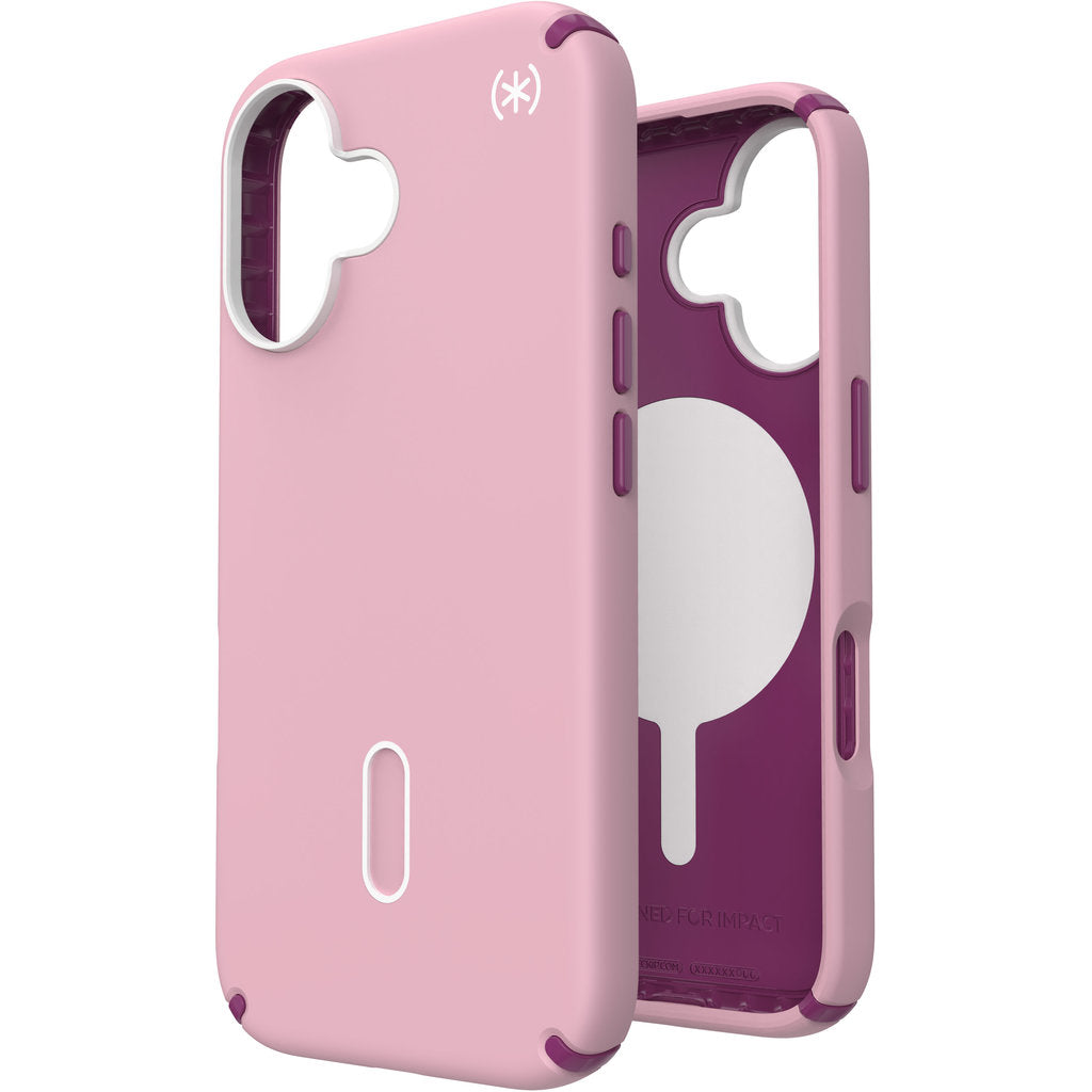 Speck Presidio2 Pro + ClickLock Apple iPhone 16 Wednesday Pink - with Microban