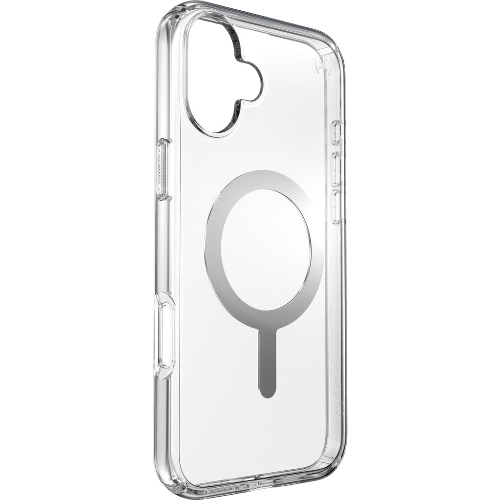 Speck Presidio Perfect Clear + MS Apple iPhone 16 Plus Clear -  with Microban