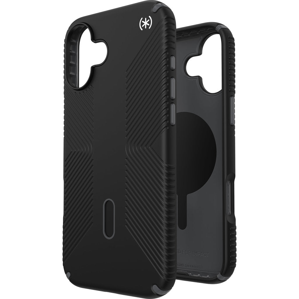 Speck Presidio2 Grip + ClickLock Apple iPhone 16 Plus Black -  with Microban