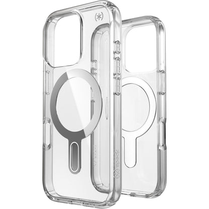 Speck Presidio Perfect Clear + ClickLock Apple iPhone 16 Pro Clear -  with Microban