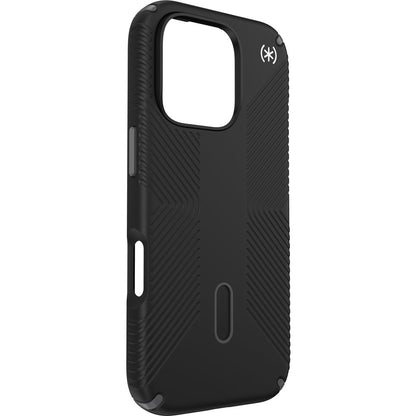 Speck Presidio2 Grip + ClickLock Apple iPhone 16 Pro Black -  with Microban