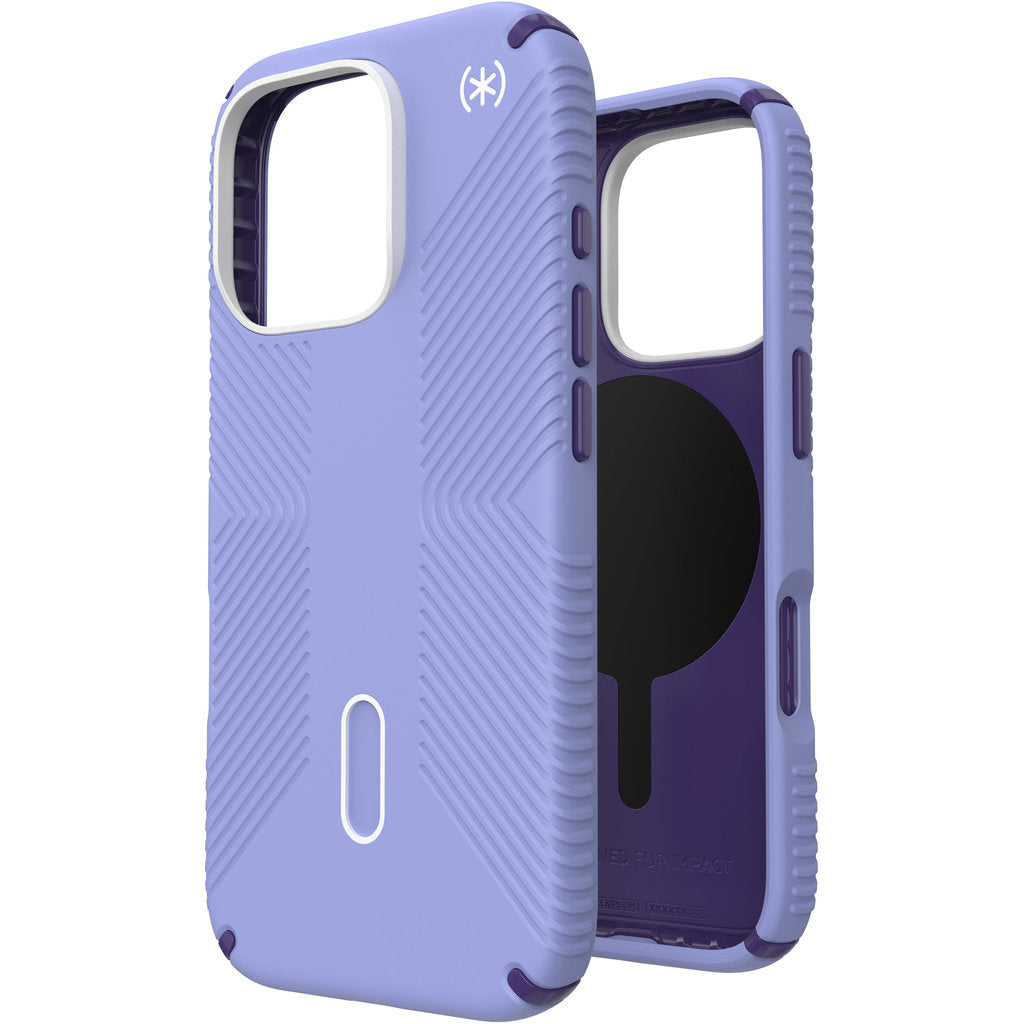 Speck Presidio2 Grip + ClickLock Apple iPhone 16 Pro Future Lavender -  with Microban