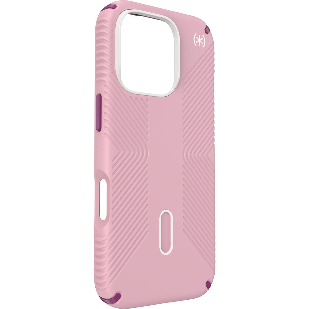 Speck Presidio2 Grip + ClickLock Apple iPhone 16 Pro Wednesday Pink - with Microban