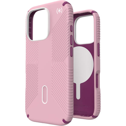Speck Presidio2 Grip + ClickLock Apple iPhone 16 Pro Wednesday Pink - with Microban