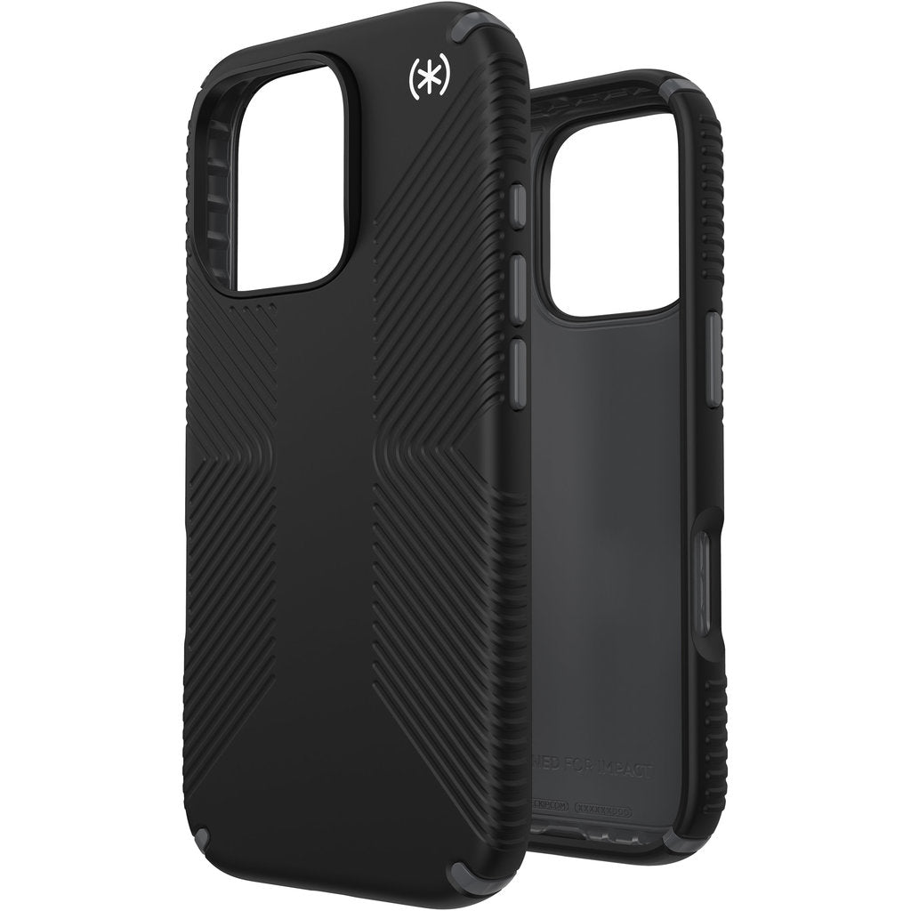 Speck Presidio2 Grip Apple iPhone 16 Pro Black -  with Microban