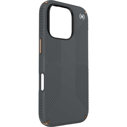 Speck Presidio2 Grip Apple iPhone 16 Pro Charcoal Grey -  with Microban