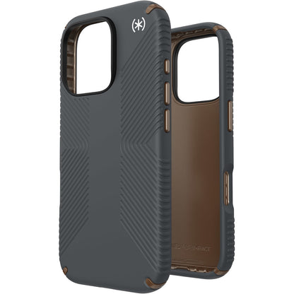 Speck Presidio2 Grip Apple iPhone 16 Pro Charcoal Grey -  with Microban