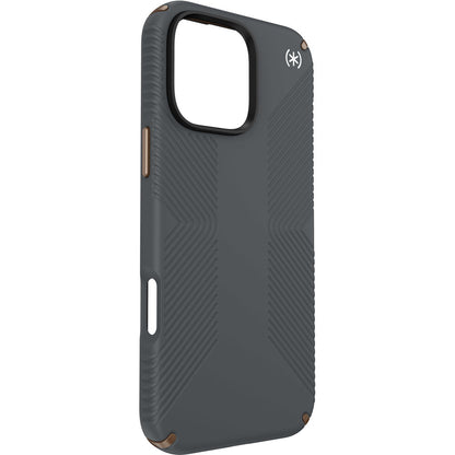 Speck Presidio2 Grip Apple iPhone 16 Pro Max Charcoal Grey -  with Microban