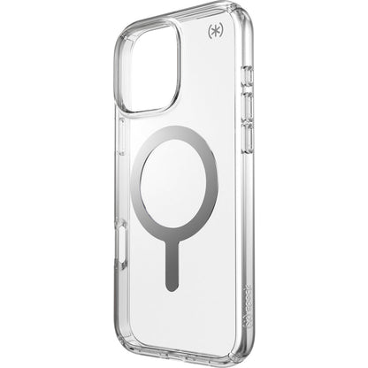 Speck Presidio Perfect Clear + MS Apple iPhone 16 Pro Max Clear -  with Microban