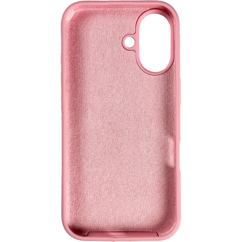 Nudient Base Case iPhone 16 Plus Baby Pink