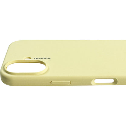 Nudient Base Case iPhone 16 Plus Pale Yellow