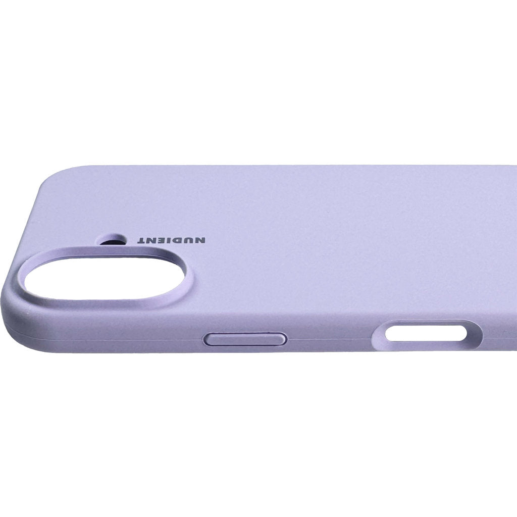 Nudient Base Case iPhone 16 Plus Soft Purple