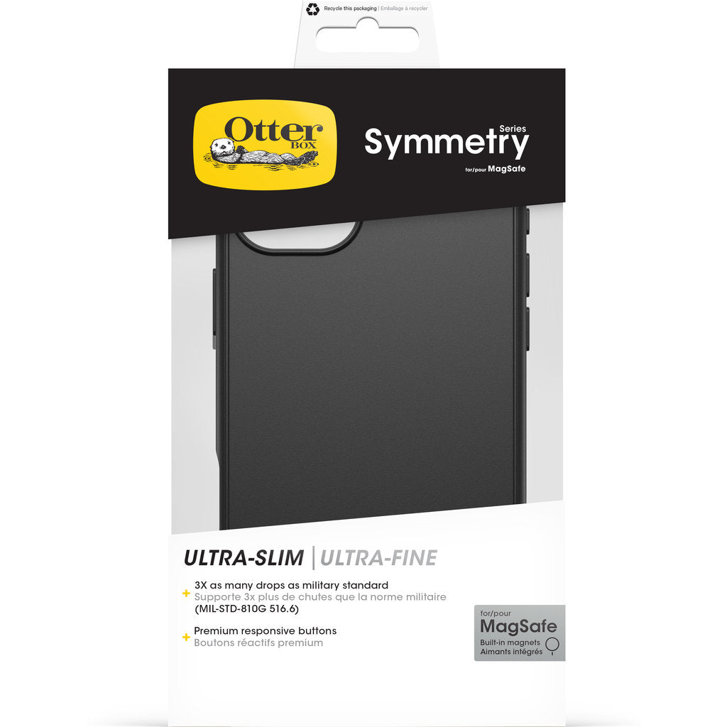 OtterBox Symmetry MagSafe Case Apple iPhone 16 Plus Black