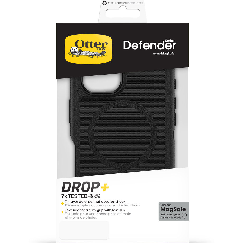 OtterBox Defender MagSafe Case Apple iPhone 16 Black