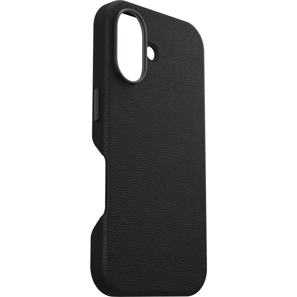 OtterBox Symmetry Cactus Leather Case Apple iPhone 16 Noir Ash