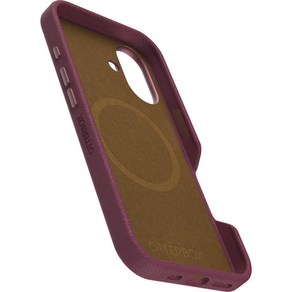 OtterBox Symmetry Cactus Leather Case Apple iPhone 16 Maroon Bells