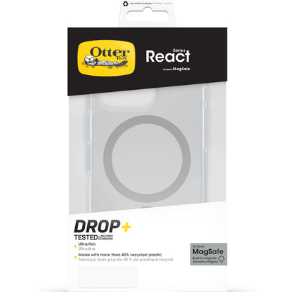 OtterBox React MagSafe Case Apple iPhone 16 Pro Clear