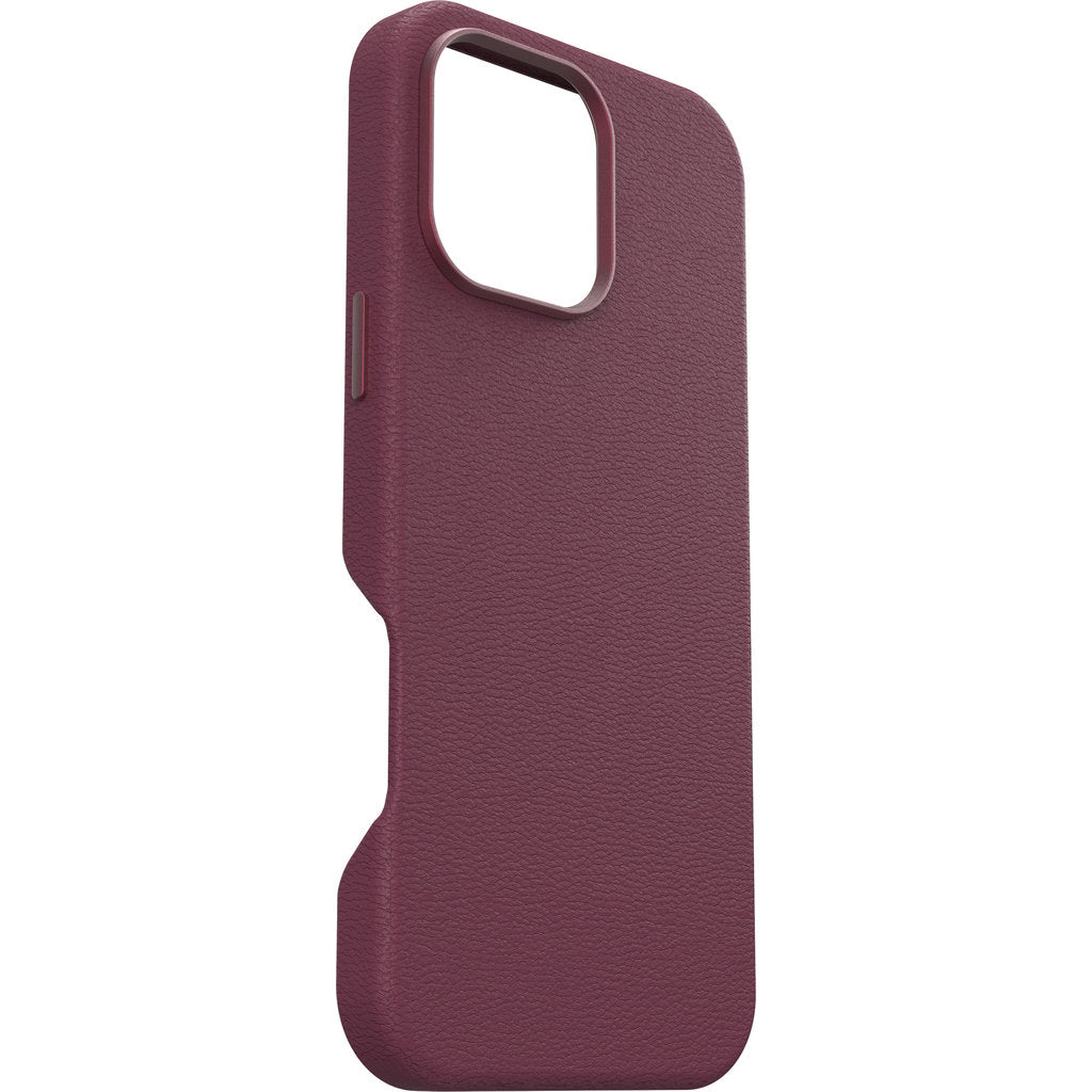 OtterBox Symmetry Cactus Leather Case Apple iPhone 16 Pro Max Maroon Bells