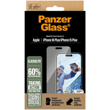 Panzerglass Apple iPhone 16 Plus/15 Plus - Classic Fit