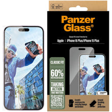 Panzerglass Apple iPhone 16 Plus/15 Plus - Classic Fit