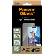 Panzerglass Apple iPhone 16/15 - Ultra-Wide Fit