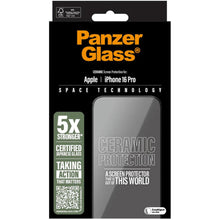Panzerglass Ceramic Apple iPhone 16 Pro - Ultra-Wide Fit