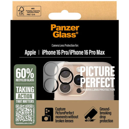 PanzerGlass Picture Perfect Plate iPhone 16 Pro/16 Pro Max