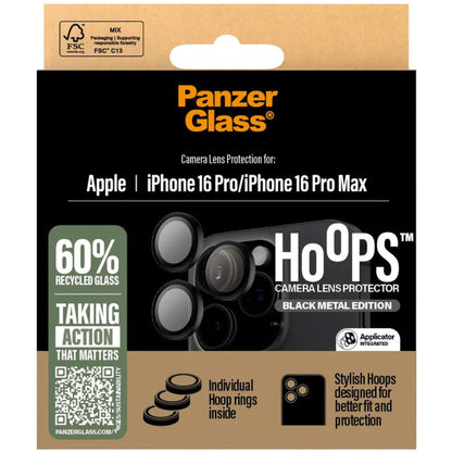 Panzerglass Hoops Rings Apple iPhone 16 Pro/16 Pro Max - Black