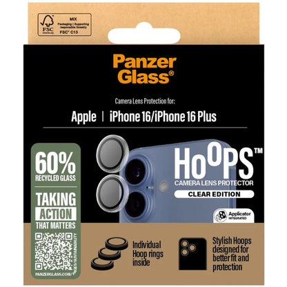 Panzerglass Hoops Rings Apple iPhone 16/16 Plus - Transparent