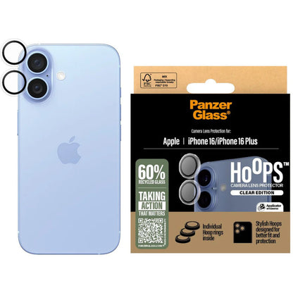 Panzerglass Hoops Rings Apple iPhone 16/16 Plus - Transparent