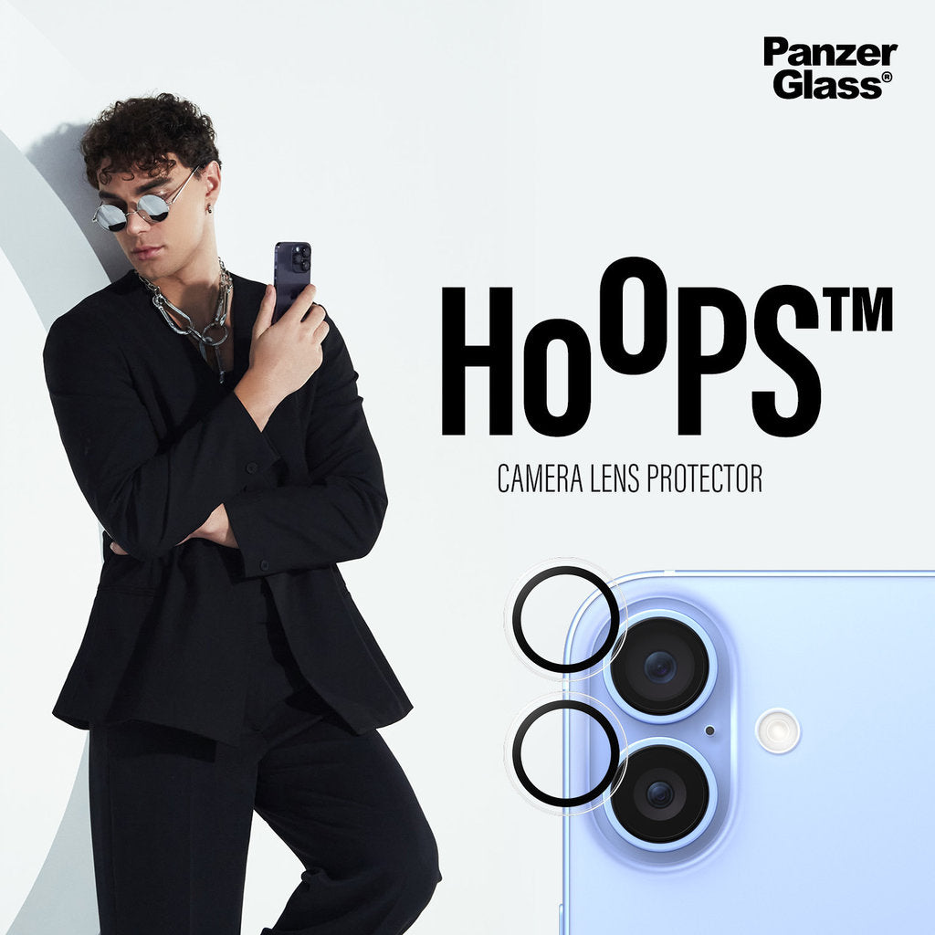 Panzerglass Hoops Rings Apple iPhone 16/16 Plus - Transparent