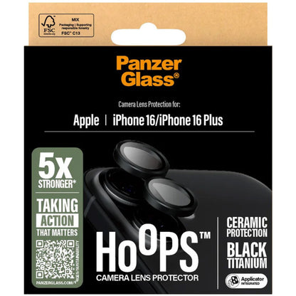 Panzerglass Ceramic Hoops Rings Apple iPhone 16/16 Plus