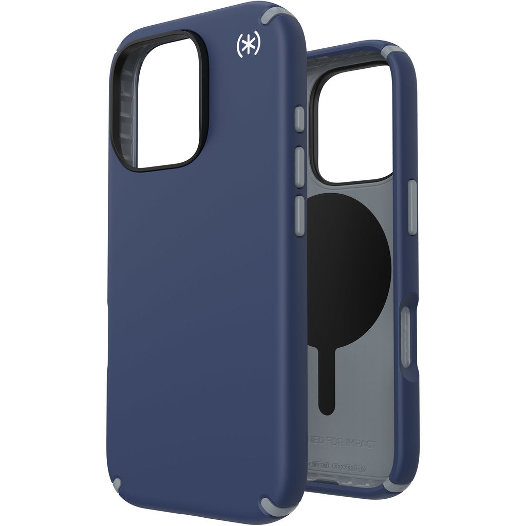 Speck Presidio2 Pro + MS Apple iPhone 16 Pro Coastal Blue - with Microban