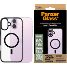 PanzerGlass Apple iPhone 16 Plus Black MagSafe HardCase Clear
