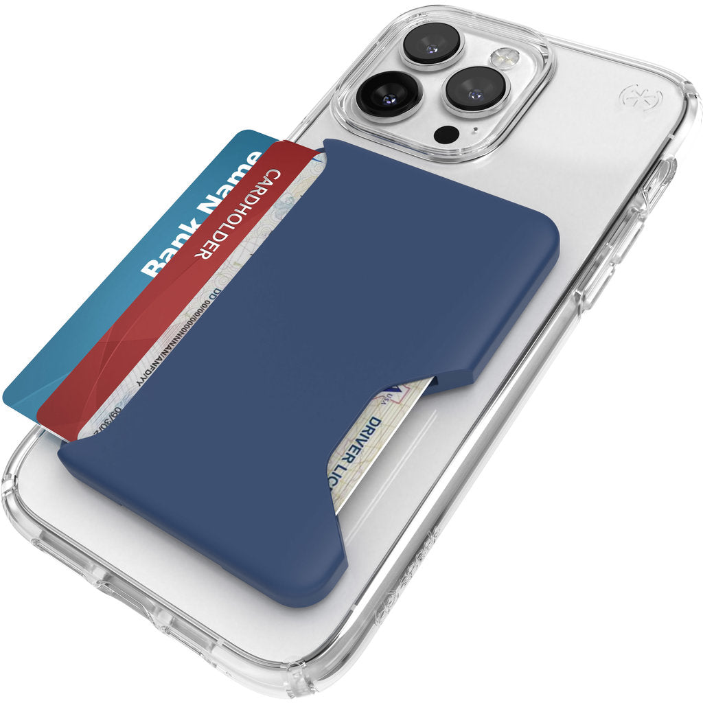 Speck ClickLock Wallet for MagSafe Coastal Blue