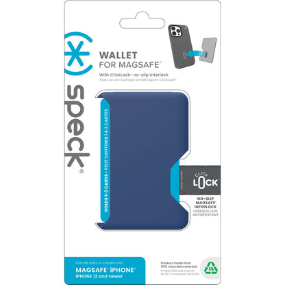 Speck ClickLock Wallet for MagSafe Coastal Blue