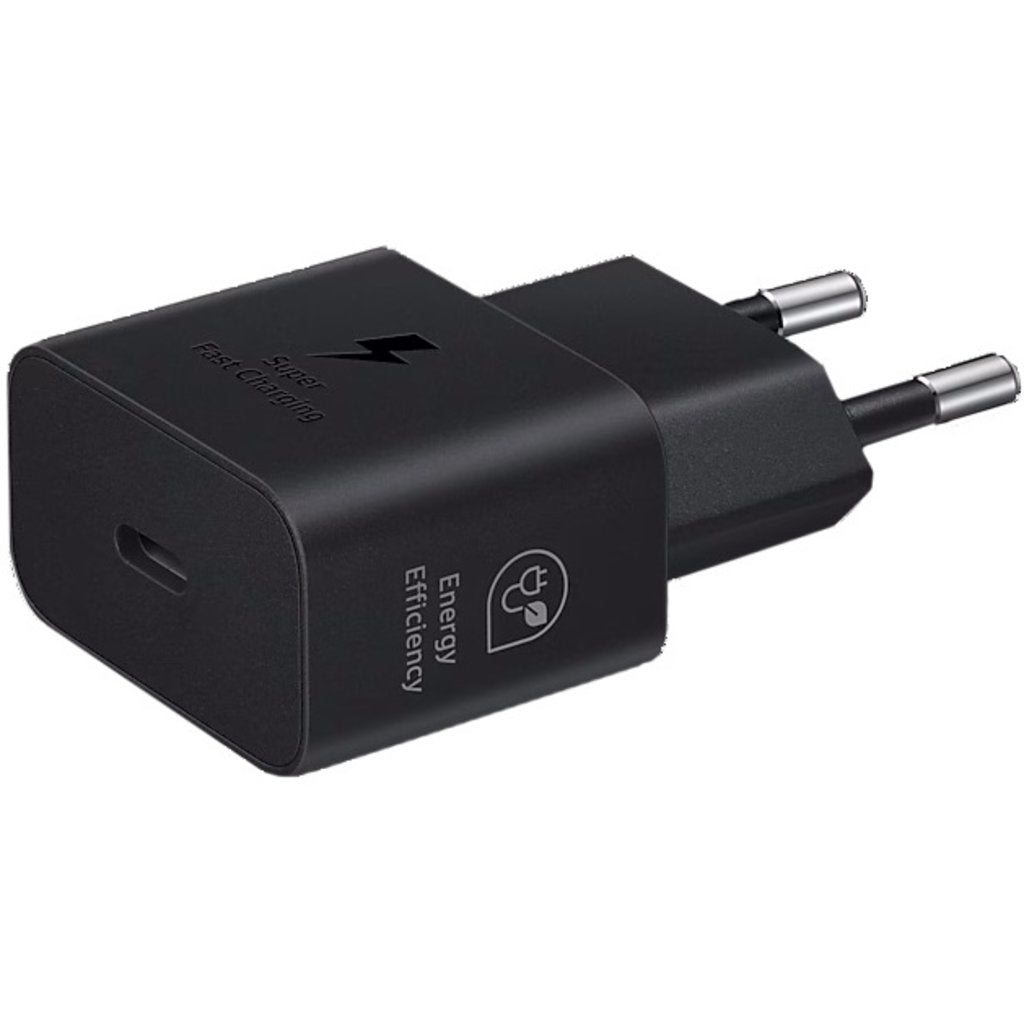 Samsung 25W Energy Efficiency (GaN) USB-C Travel Adapter Black w/o cable