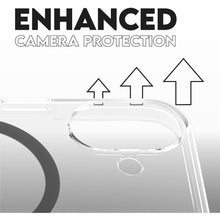 CARE by PanzerGlass Flagship Case Transparent Urban Combat w. Black MagSafe iPhone 16